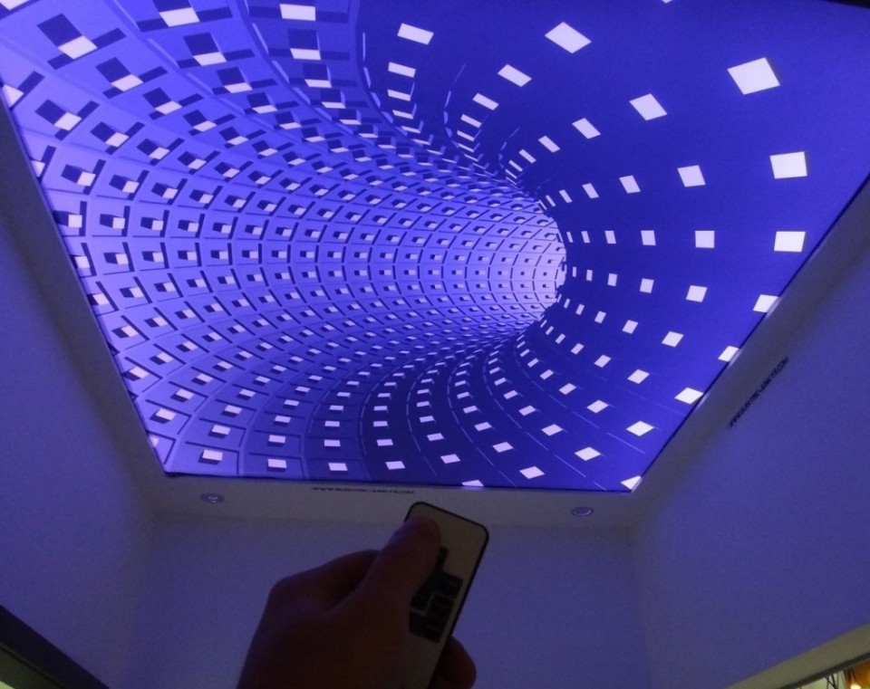 Заказать 3d натяжные потолки в г. Дмитровск